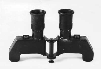 These strange looking glasses were one of the few Zeiss field glasses not to have a successful commercial life.  They were made for a very short time starting in 1905.